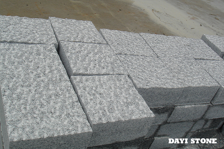 Light Grey Granite G603-10 Paving Top pineapple others sawn - Dayi Stone Light Grey Granite G603-10 Paving Top pineapple others sawn - Dayi Stone